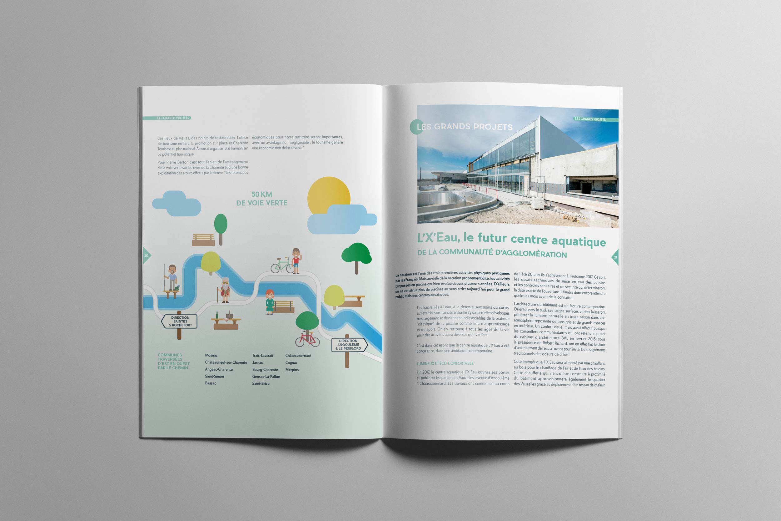 Magazine Grand Cognac – Direction artistique et illustrations