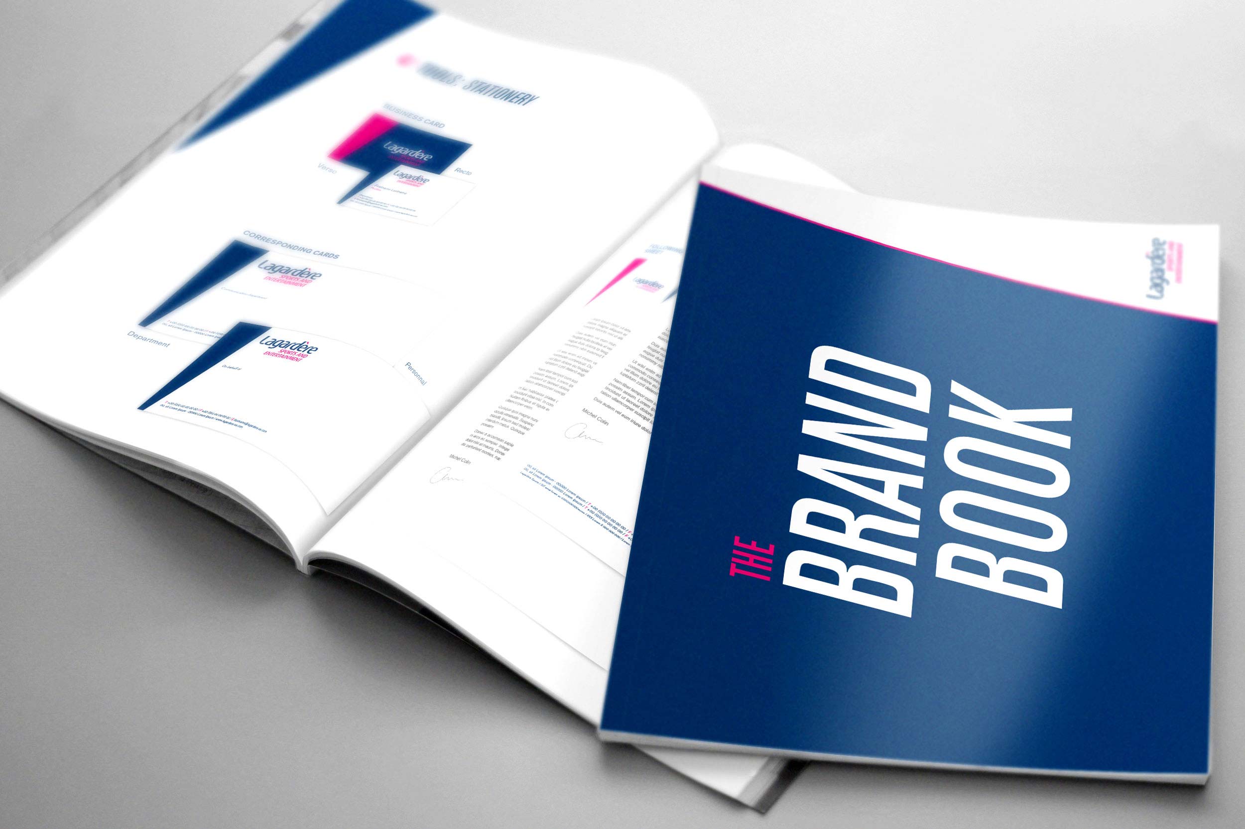 Lagardère –  Identité et territoire de marque