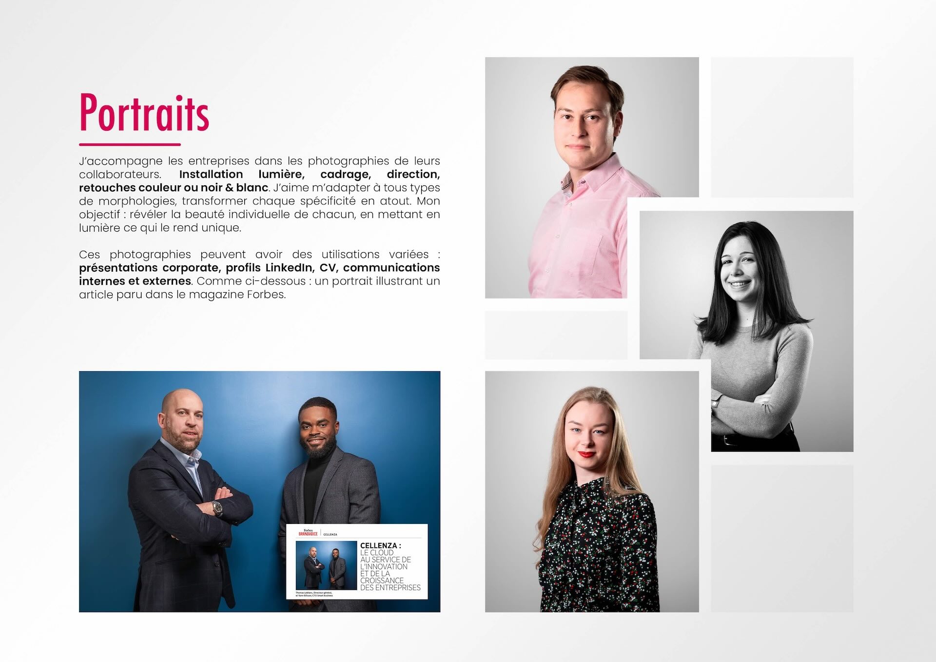 Portraits - Portfolio 1/6