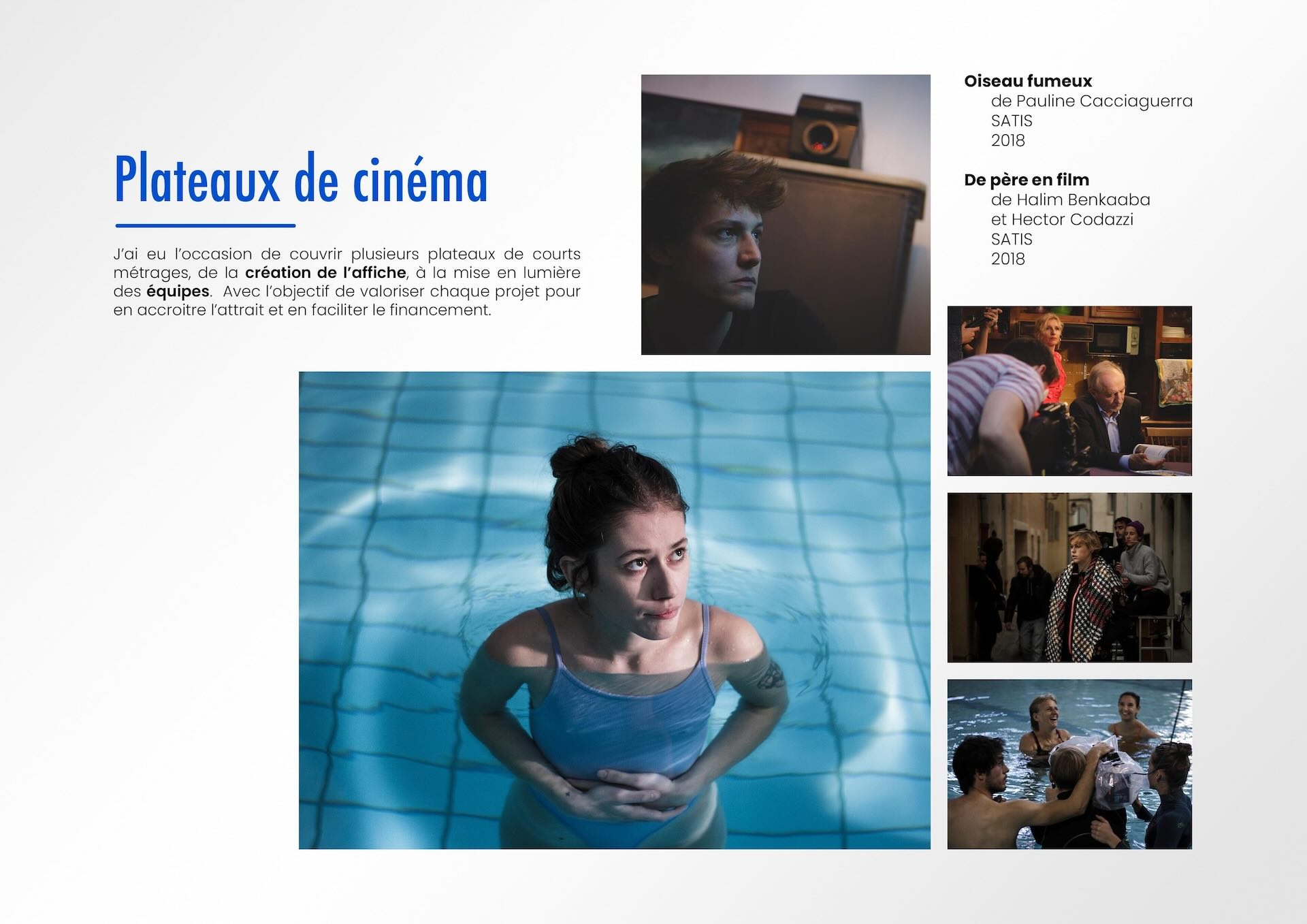 Plateaux de cinéma - Portfolio 2/6
