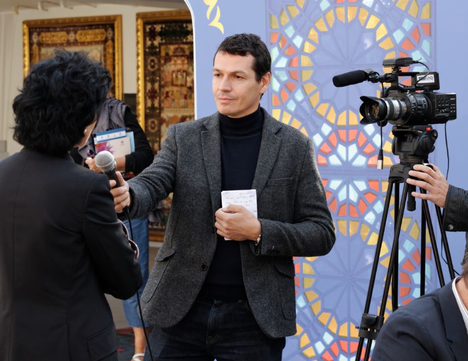 en action d'interview corporate