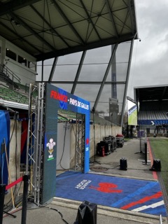 Arche LED pour match FFR