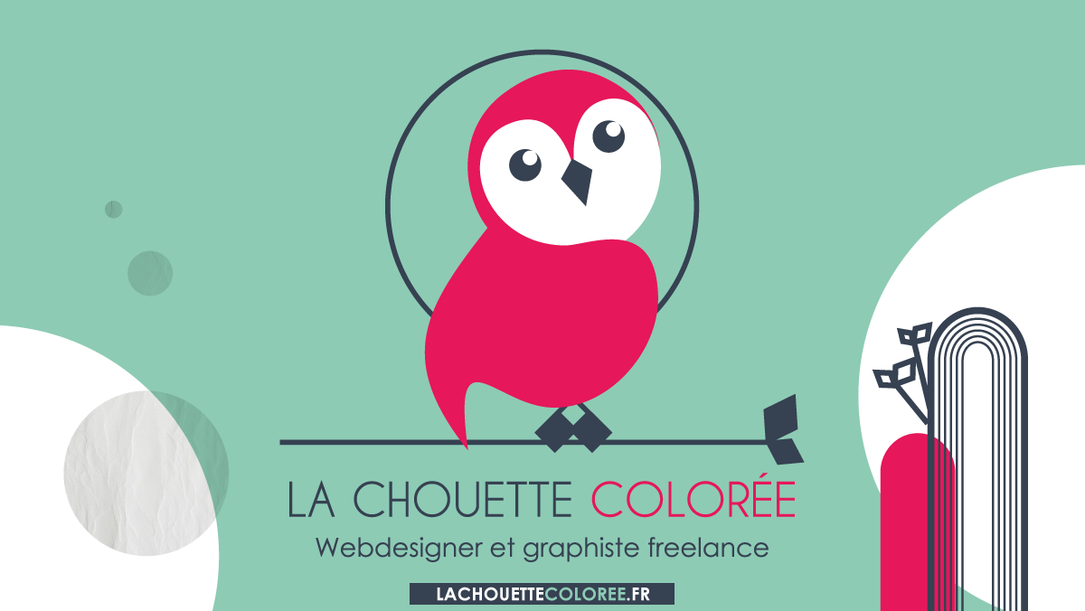 La chouette colorée - graphiste webdesigner freelance toulouse