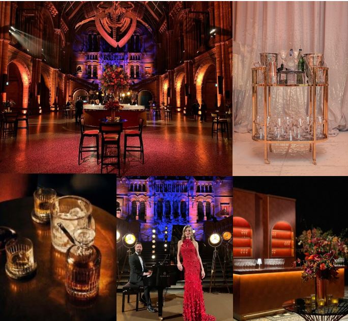 Directrice de Projet pour Reception pour 900 invités sur le thème du Speakeasy avec chanteuse de jazz, piano grand Concert