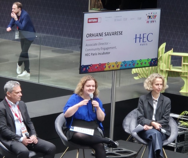 Conférencière sur l'innovation aux côtés de Total Energies On et Veolia Italia