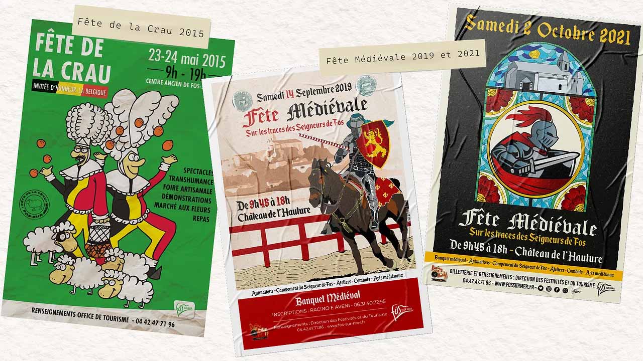 Conception d'affiches evenementielles