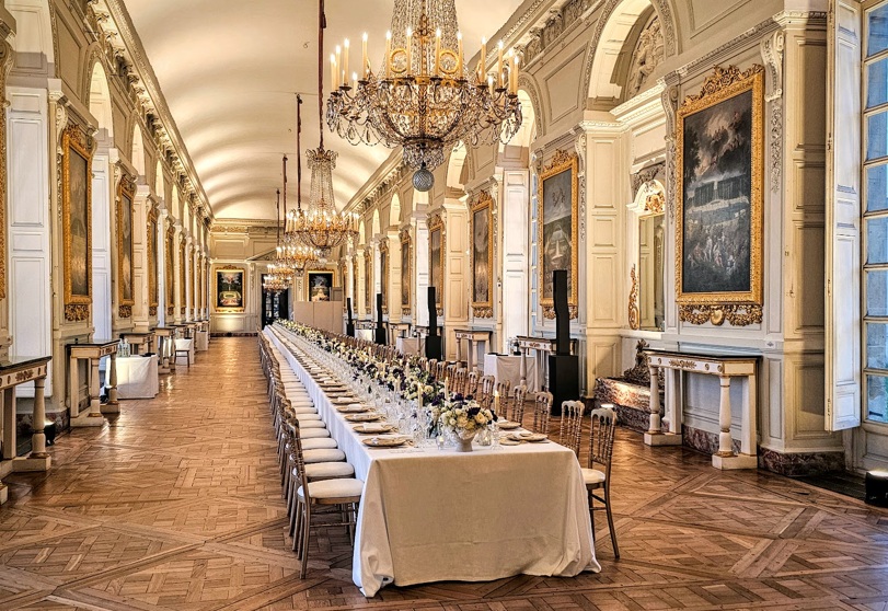 Dîner VIP dans un site historique